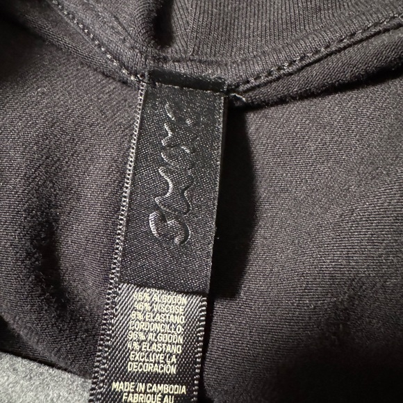 NWT- SKIMS Men's Jersey Lounge Zip Up Black Hoodie. Size XL - Picture 6 of 8